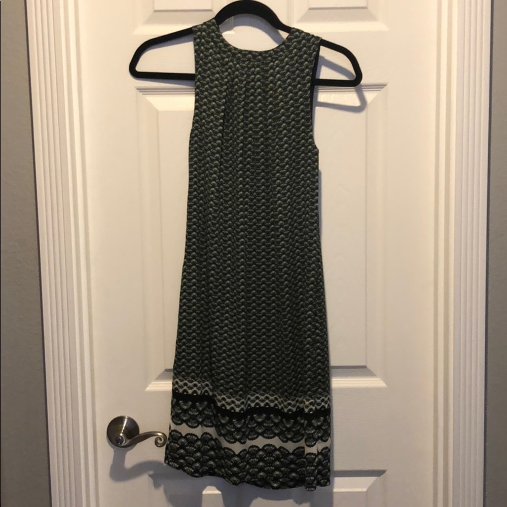 Casual green dress